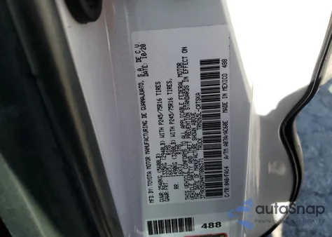 2021 Toyota Tacoma Access Cab из США, поврежденный, VIN 3TYRX5GN4MT006571